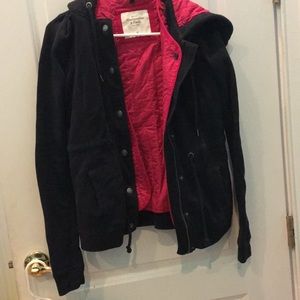 Fleece hollister jacket